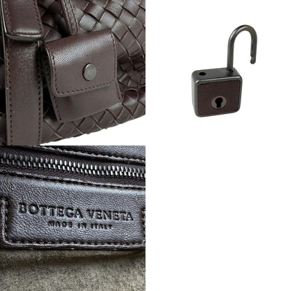 Bottega Veneta Montaigne, Brown, Leather, handbag