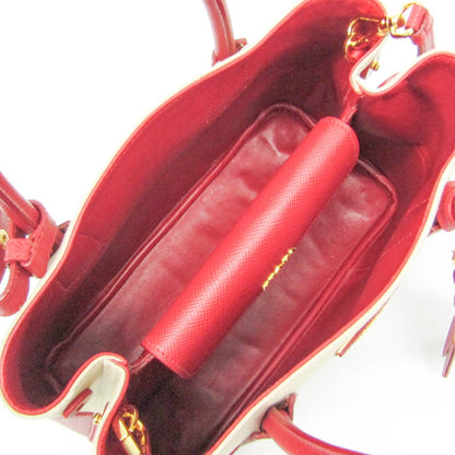 Prada Canapa, Beige, Canvas, handbag