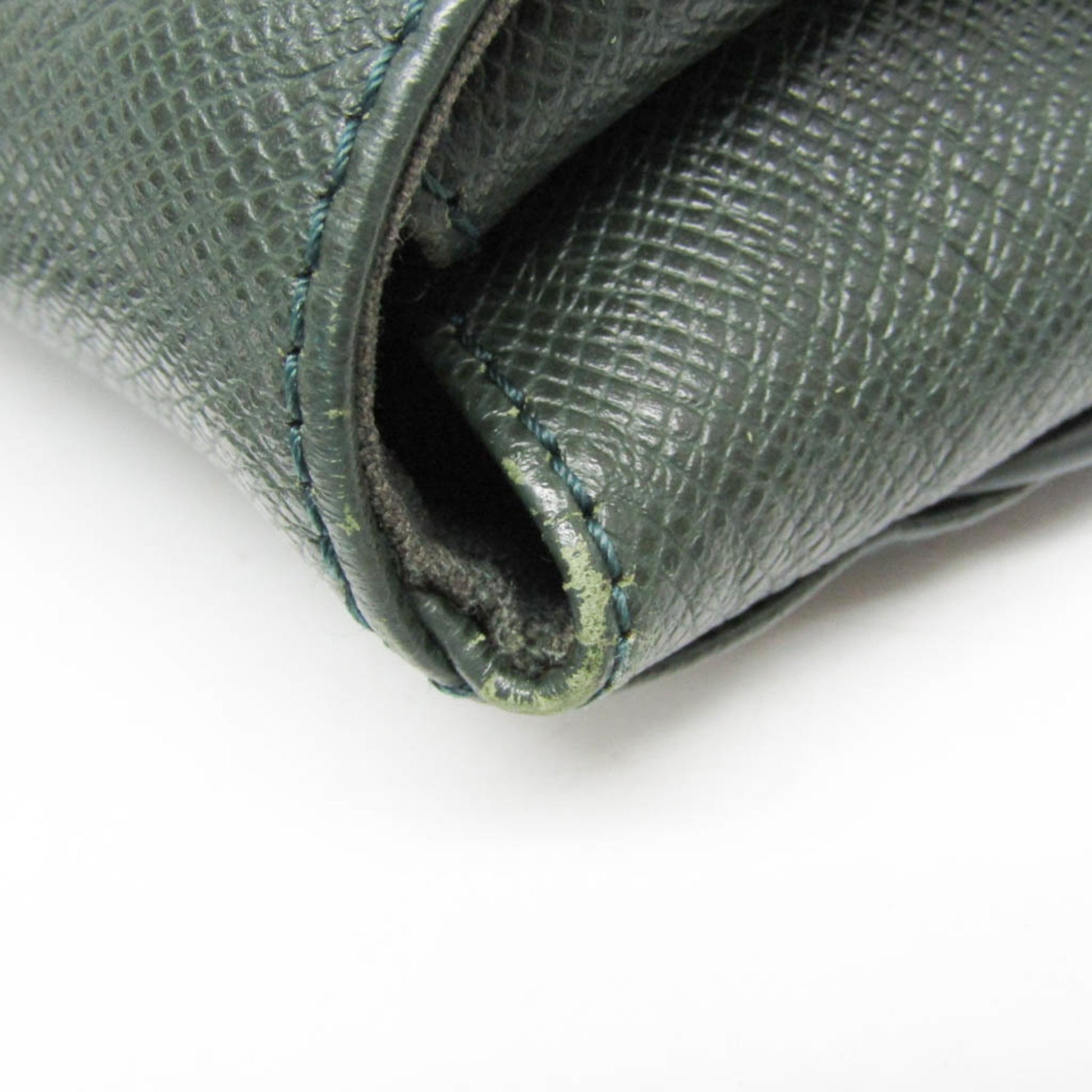 Louis Vuitton Cassiar, Green, Leather, backpack