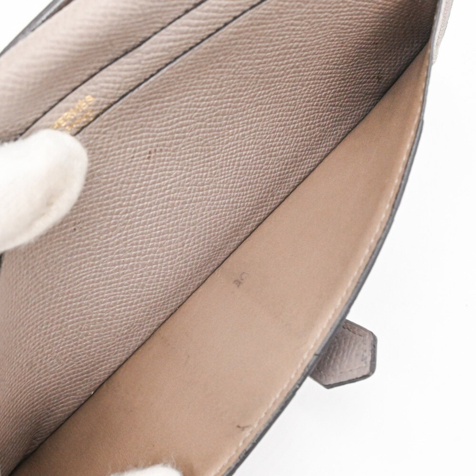 Hermès Béarn, Grey, Leather, wallet