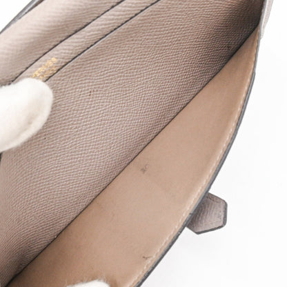 Hermès Béarn, Grey, Leather, wallet