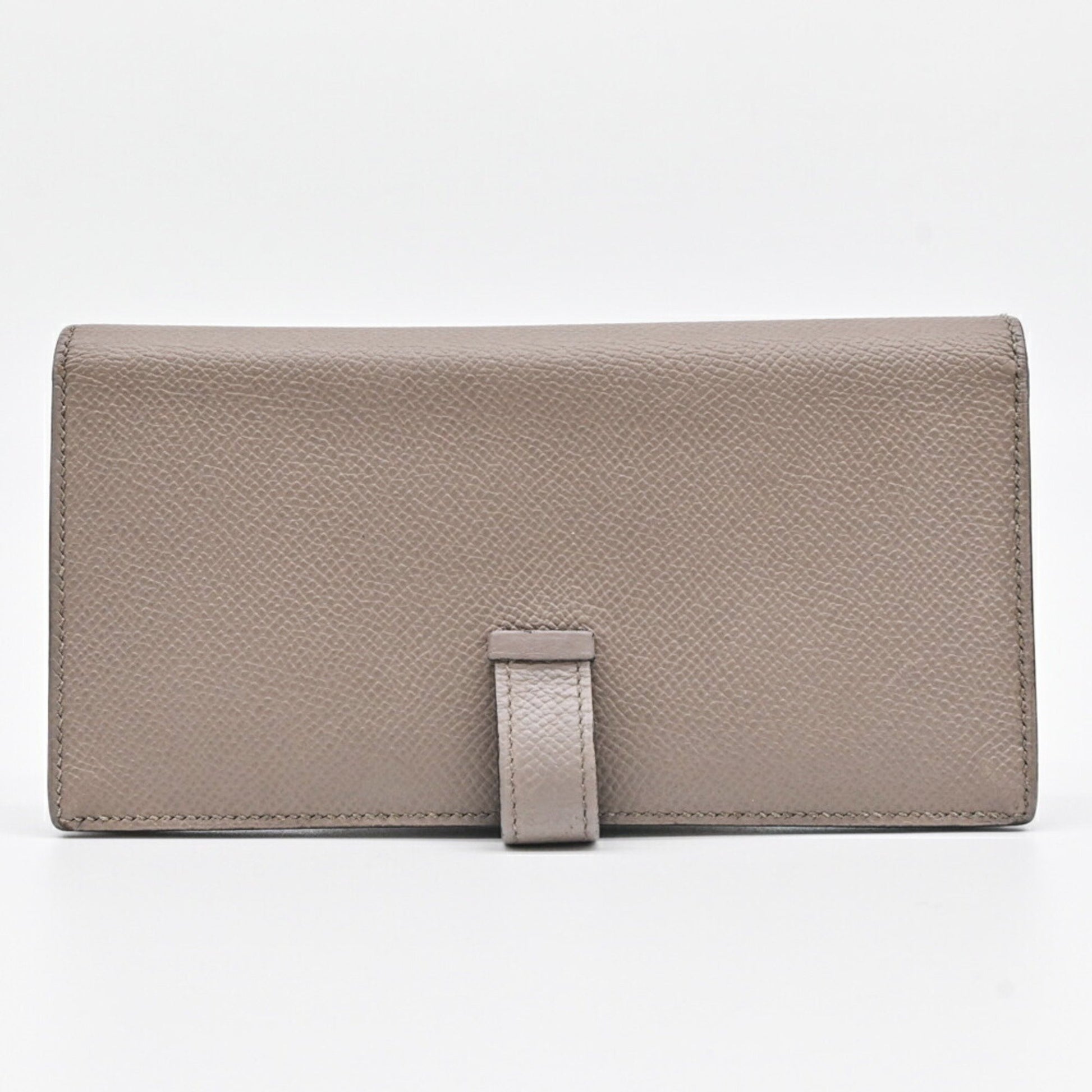 Hermès Béarn, Grey, Leather, wallet