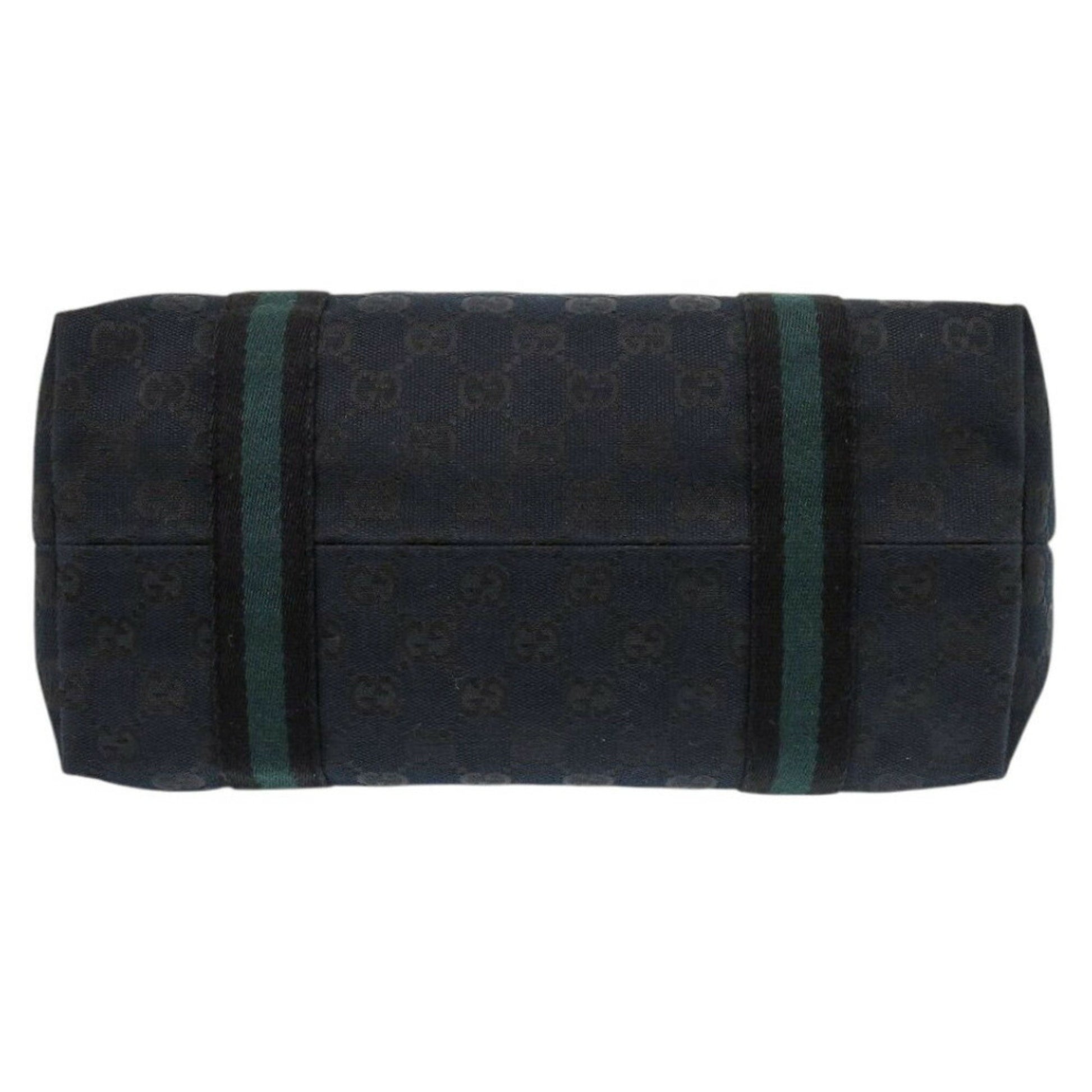Gucci Sherry, Black, Canvas, tote
