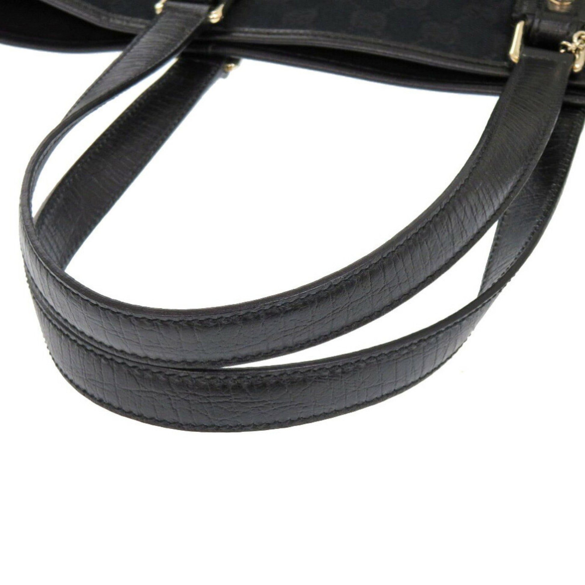 Gucci Sherry, Black, Canvas, tote