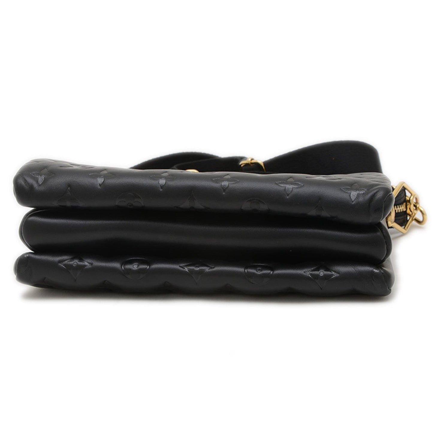 Louis Vuitton Coussin, Black, Leather, shoulder