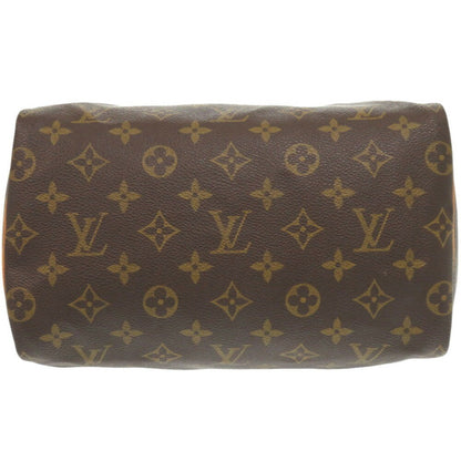 Louis Vuitton Speedy 25, Brown, Canvas, handbag