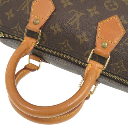 Louis Vuitton Speedy 25, Brown, Canvas, handbag