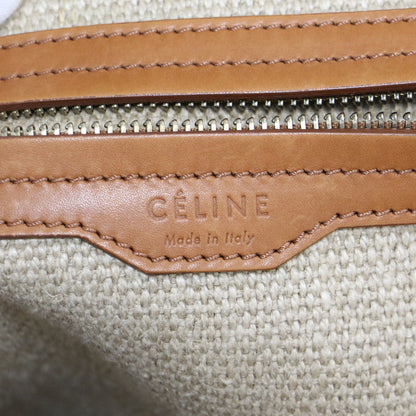 Céline Luggage Phantom, Beige, Canvas, tote