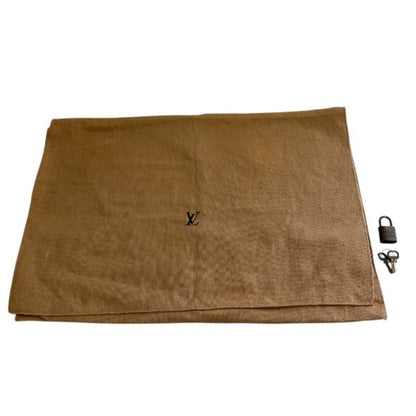Louis Vuitton Alma, Brown, Canvas, handbag