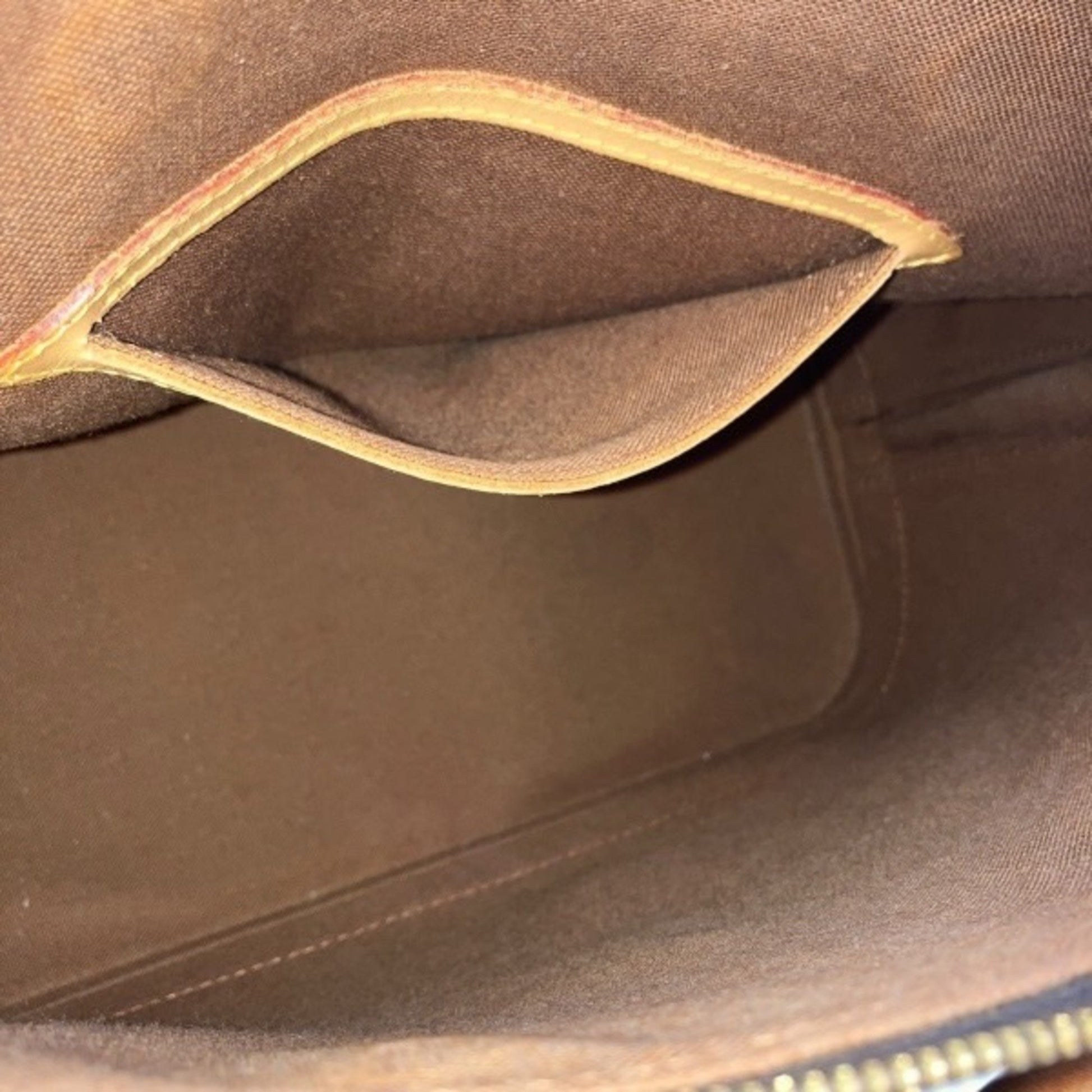 Louis Vuitton Alma, Brown, Canvas, handbag