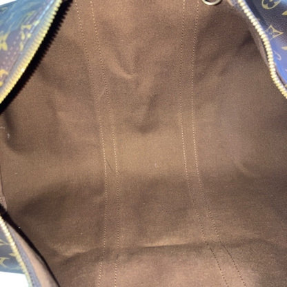 Louis Vuitton Keepall 50, Brown, Canvas, travel