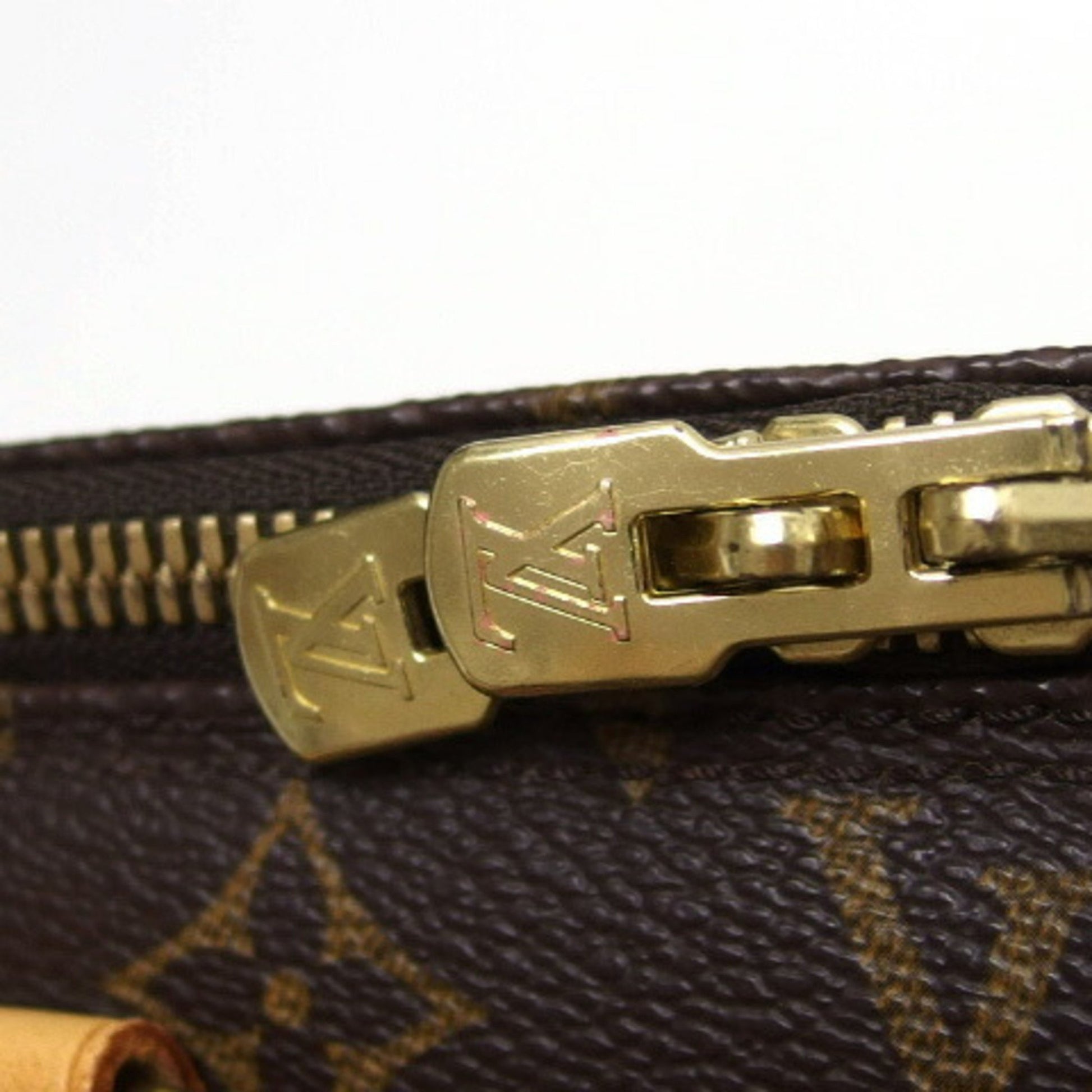 Louis Vuitton Alma, Brown, Canvas, handbag