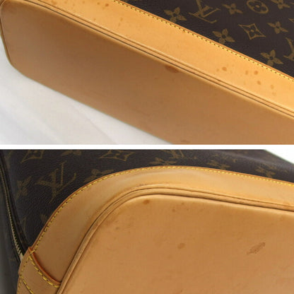 Louis Vuitton Alma, Brown, Canvas, handbag