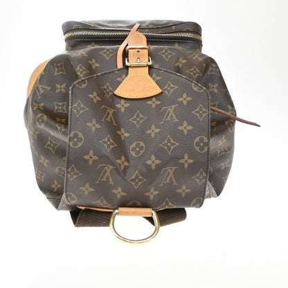 Louis Vuitton Montsouris Backpack Monogram Canvas, BROWN, CANVAS, Backpack