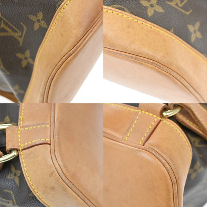 Louis Vuitton Montsouris Backpack Monogram Canvas, BROWN, CANVAS, Backpack