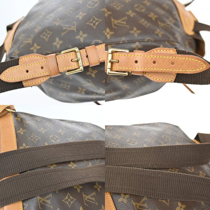 Louis Vuitton Montsouris Backpack Monogram Canvas, BROWN, CANVAS, Backpack