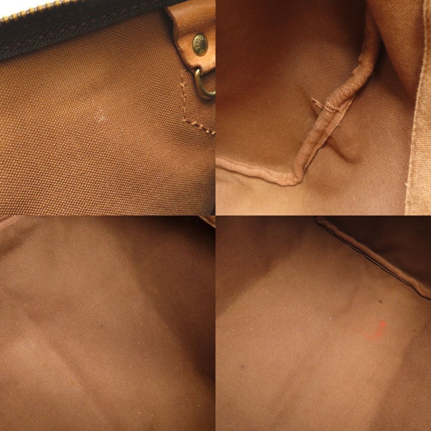 Louis Vuitton Speedy 30, Brown, Canvas, handbag