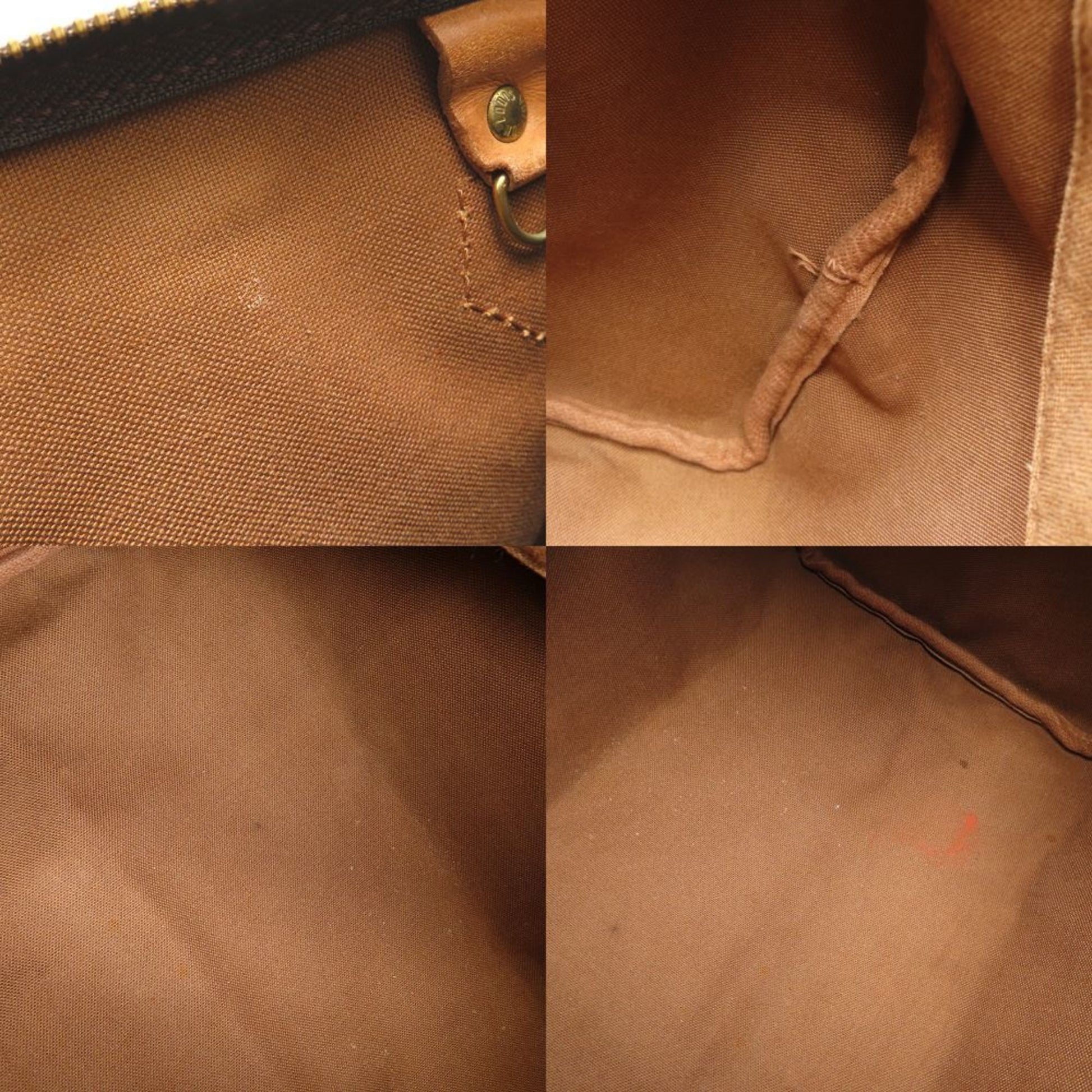 Louis Vuitton Speedy 30, Brown, Canvas, handbag