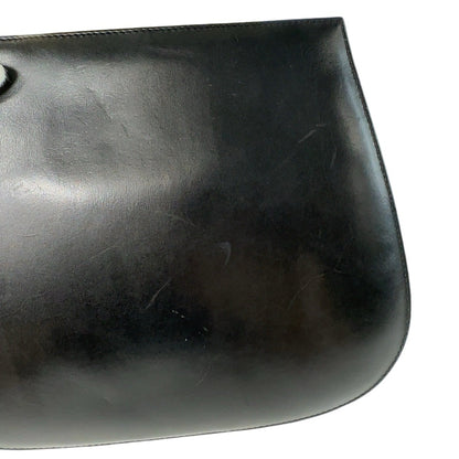 Salvatore Ferragamo Gancini, Black, Leather, handbag