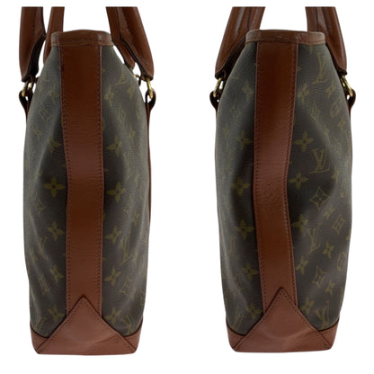 Louis Vuitton Weekend PM, Brown, Canvas, tote