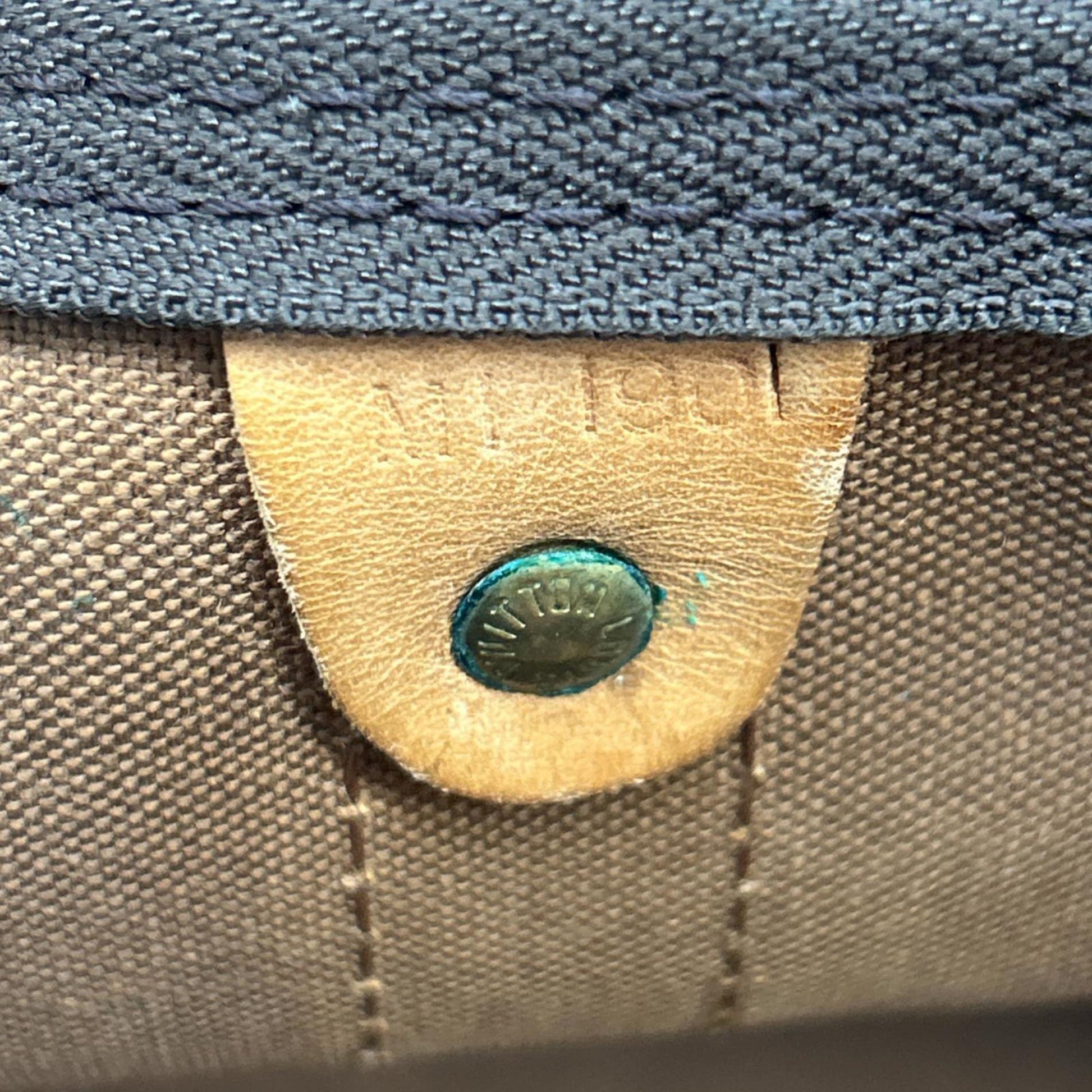 Louis Vuitton Keepall 55, Brown, Canvas, travel