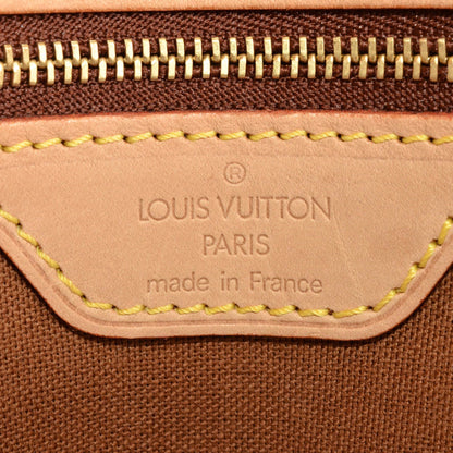Louis Vuitton Mini looping, Brown, Canvas, shoulder