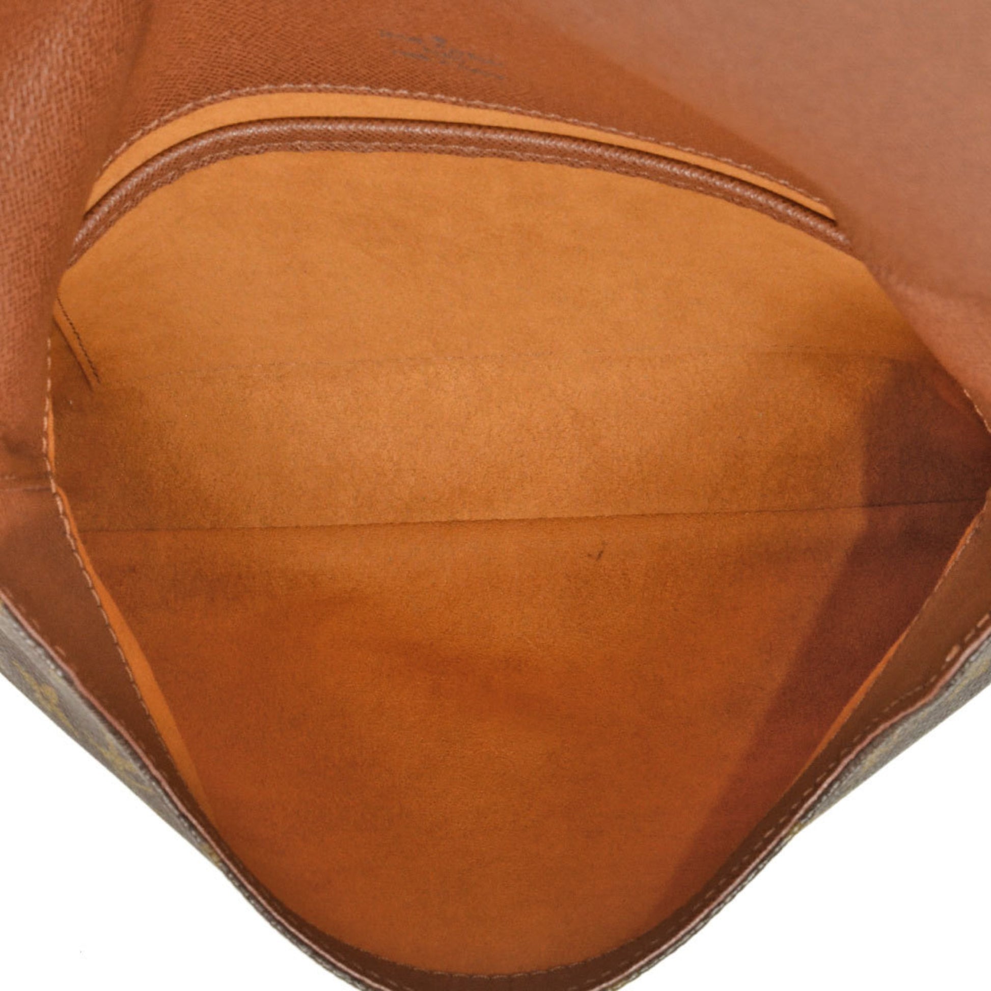 Louis Vuitton Musette Tango, Brown, Canvas, shoulder