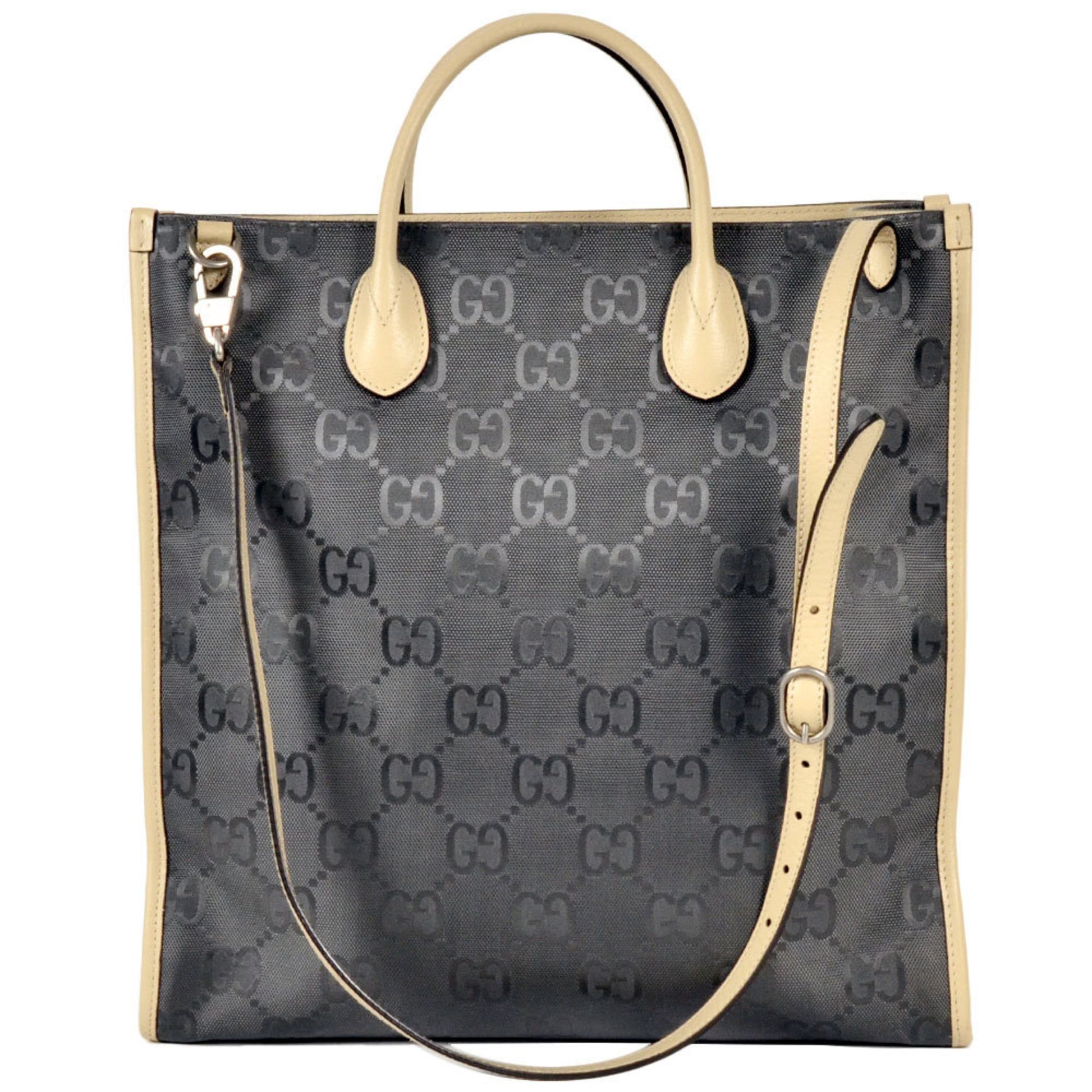 Gucci Off the grid, Grey, NYLON, tote