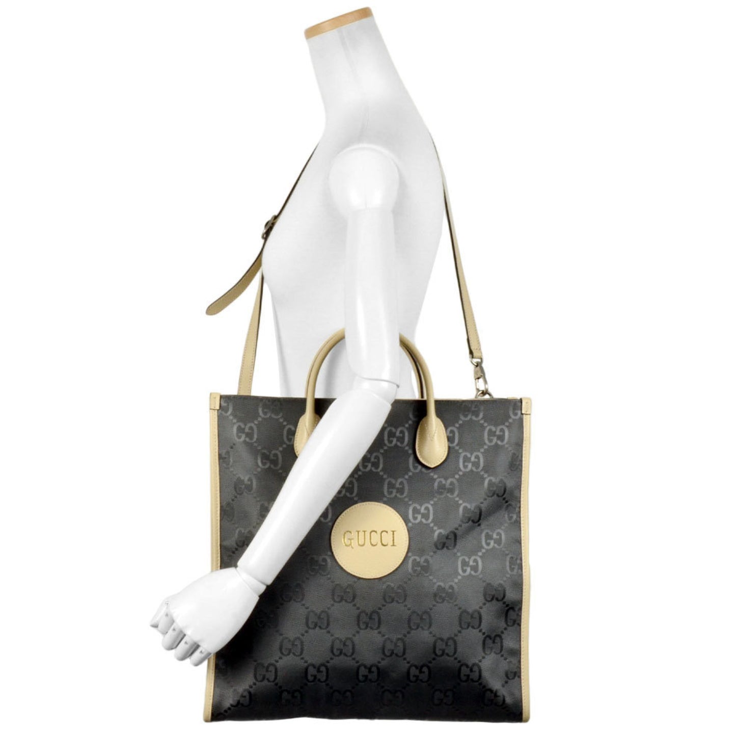 Gucci Off the grid, Grey, NYLON, tote