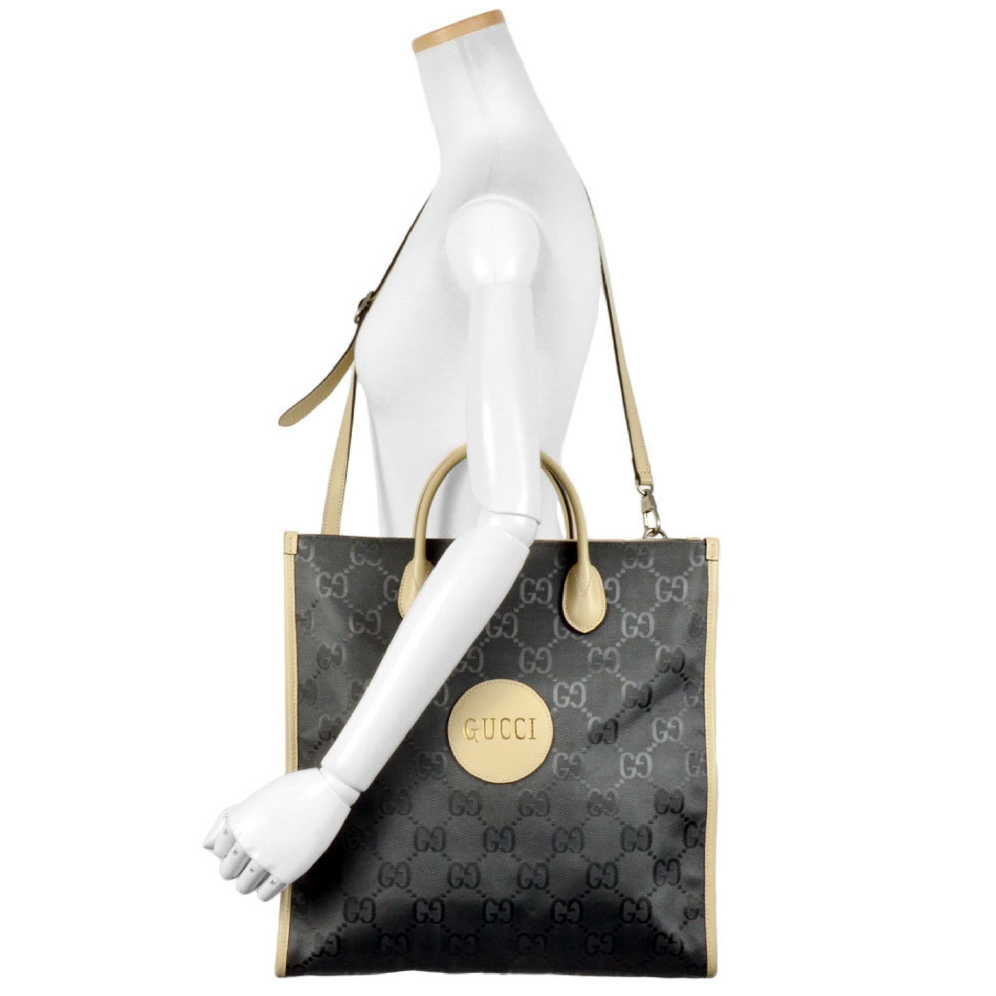 Gucci Off the grid, Grey, NYLON, tote