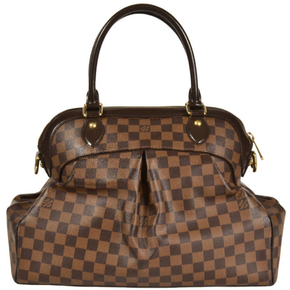 Louis Vuitton Trevi, Brown, Canvas, handbag