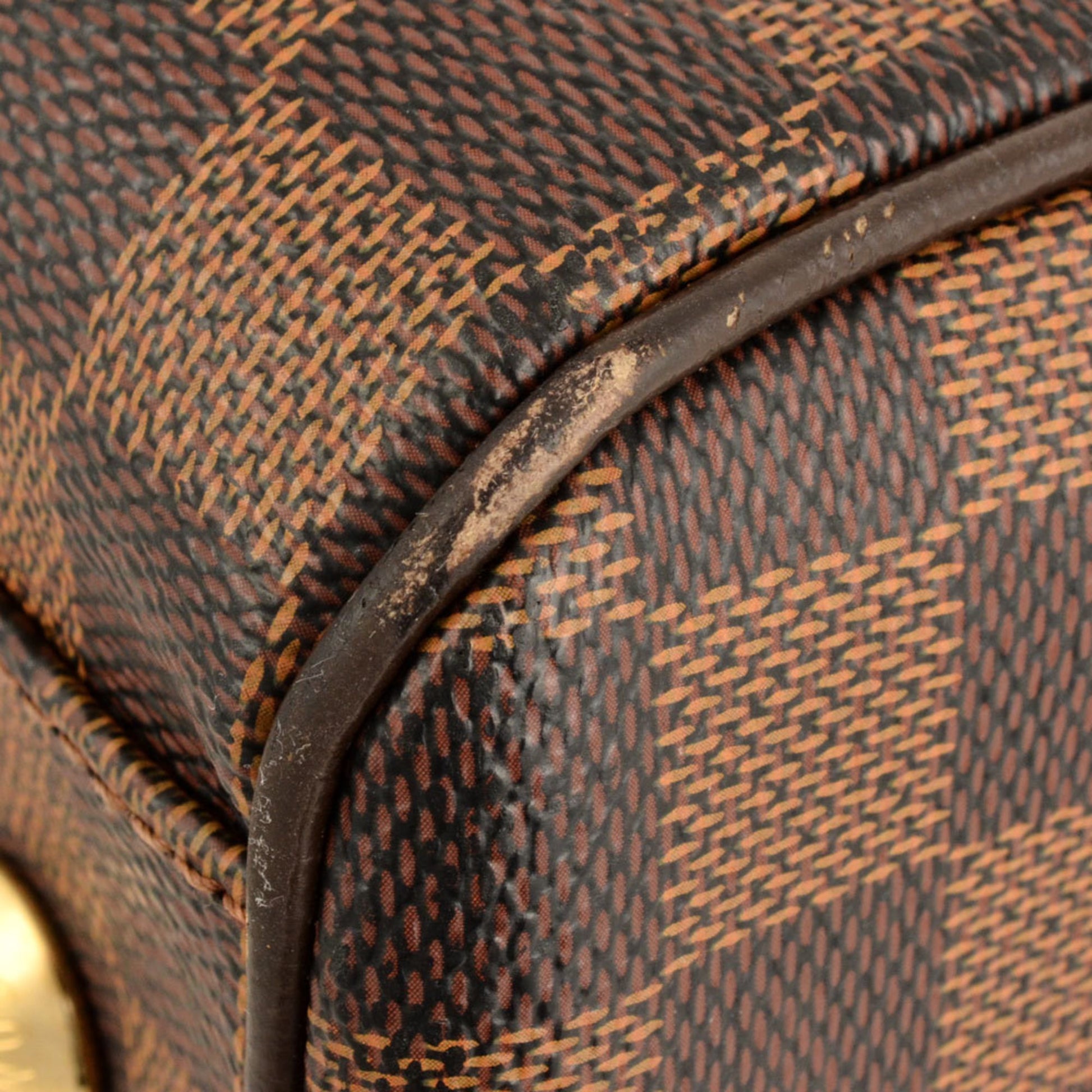 Louis Vuitton Trevi, Brown, Canvas, handbag