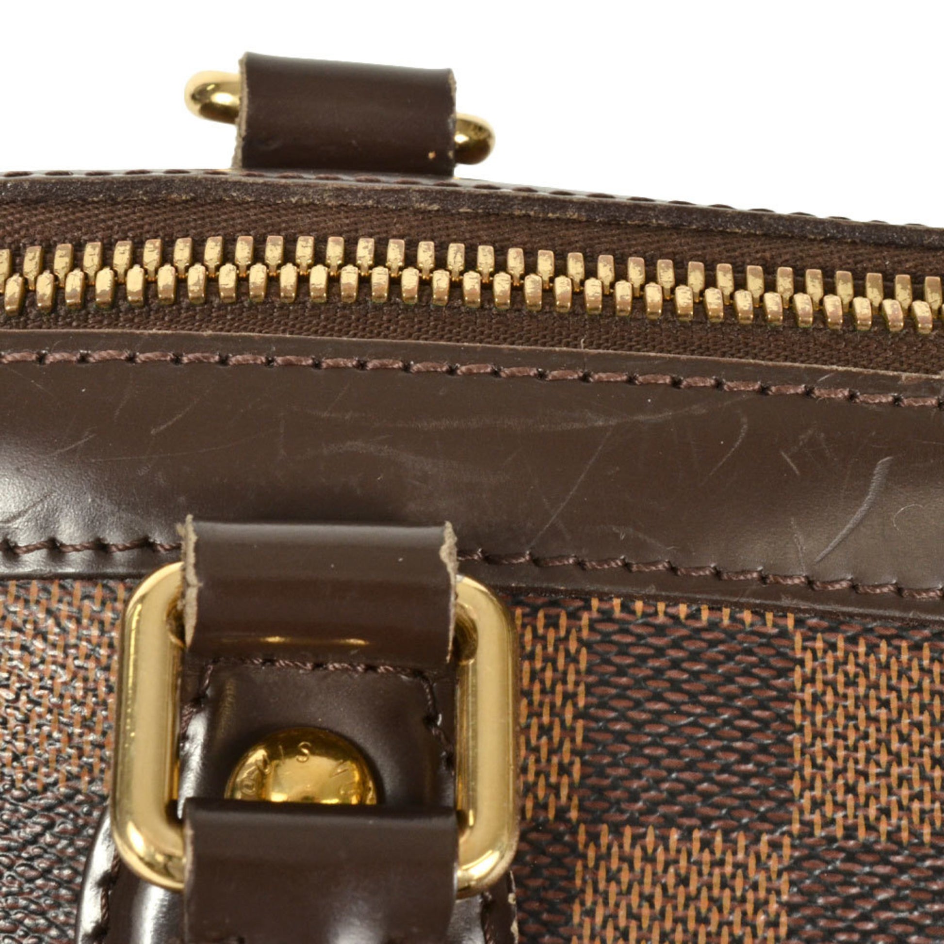 Louis Vuitton Trevi, Brown, Canvas, handbag