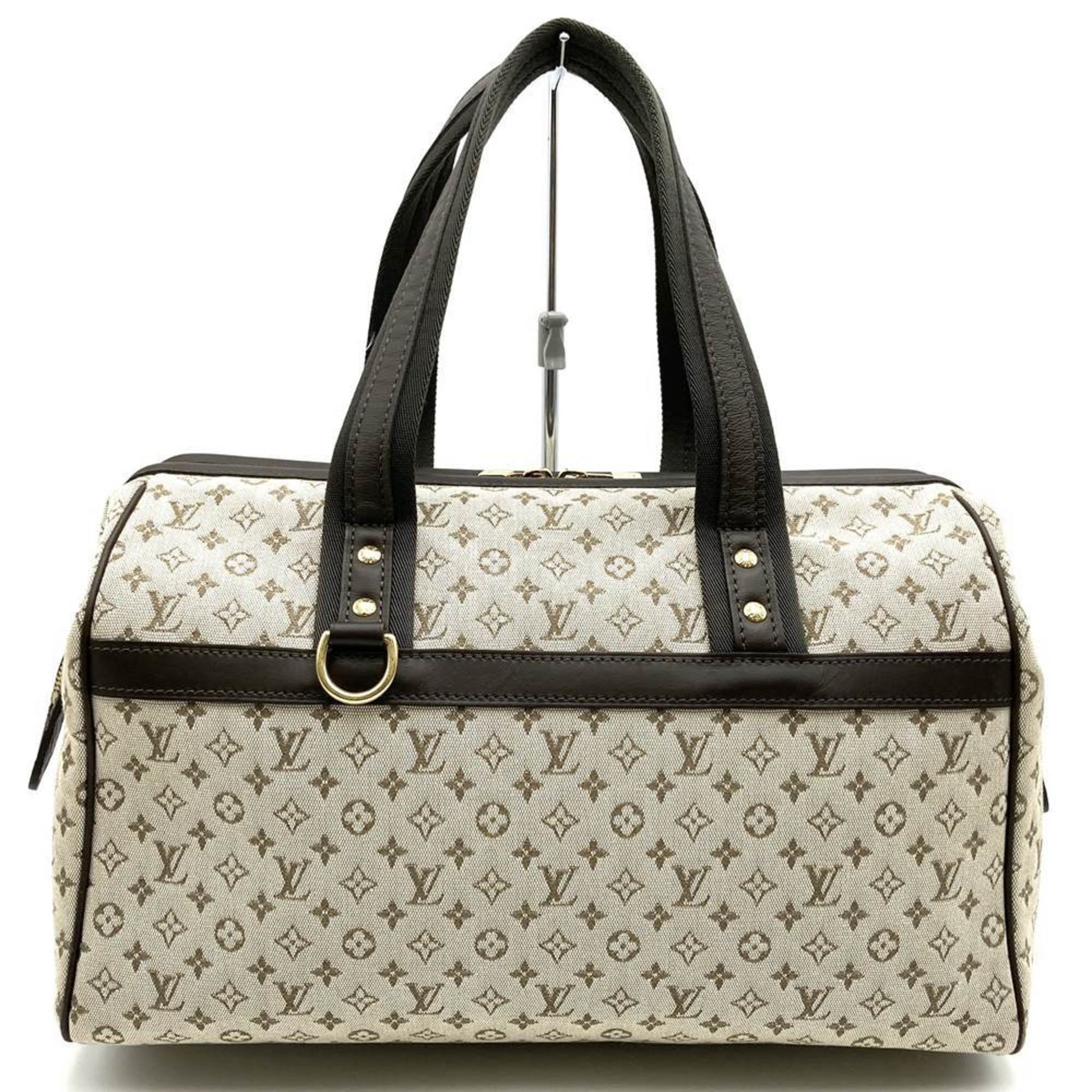 Louis Vuitton Josephine, Beige, Canvas, handbag