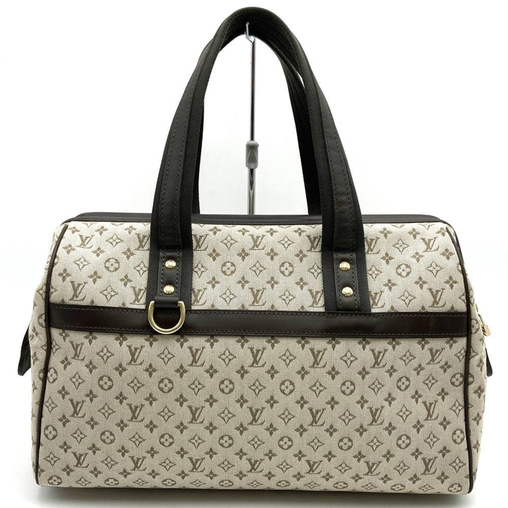 Louis Vuitton Josephine, Beige, Canvas, handbag