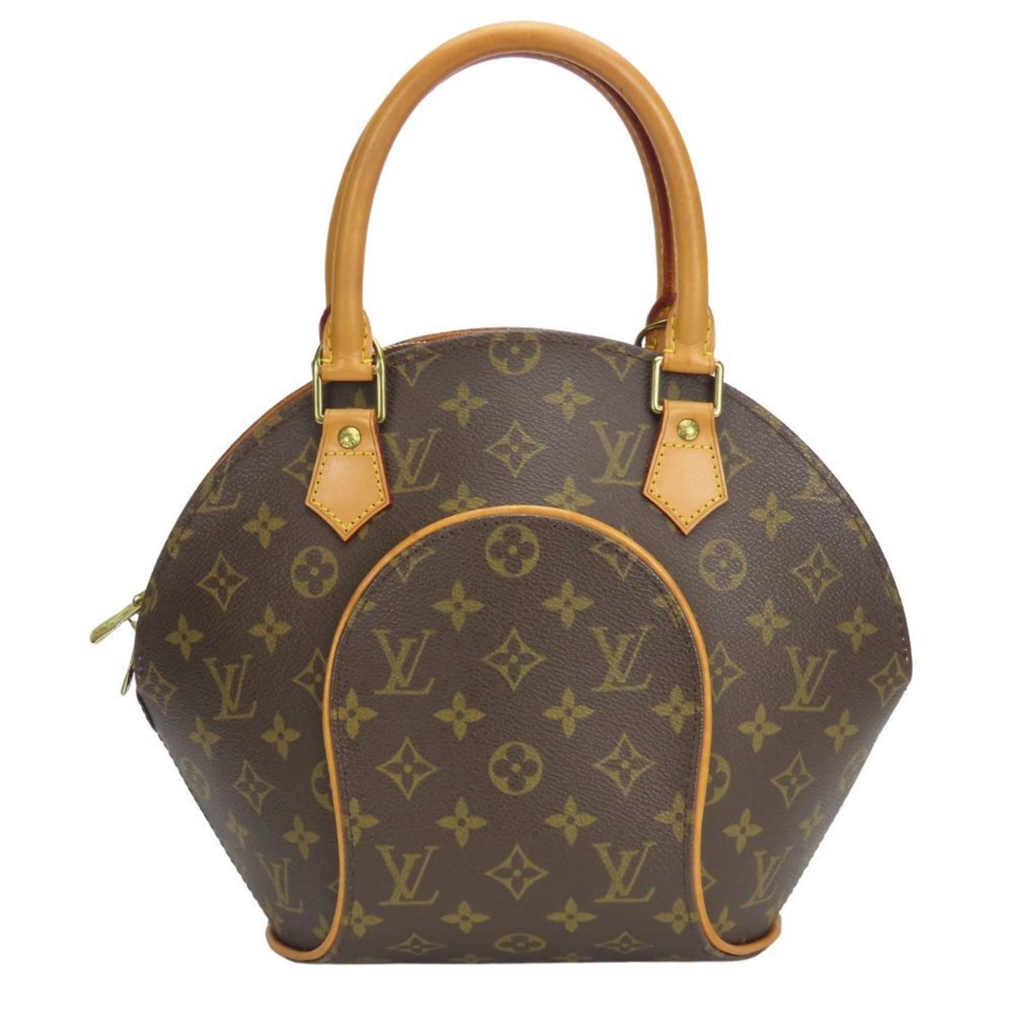 Louis Vuitton Ellipse PM, Brown, Canvas, handbag