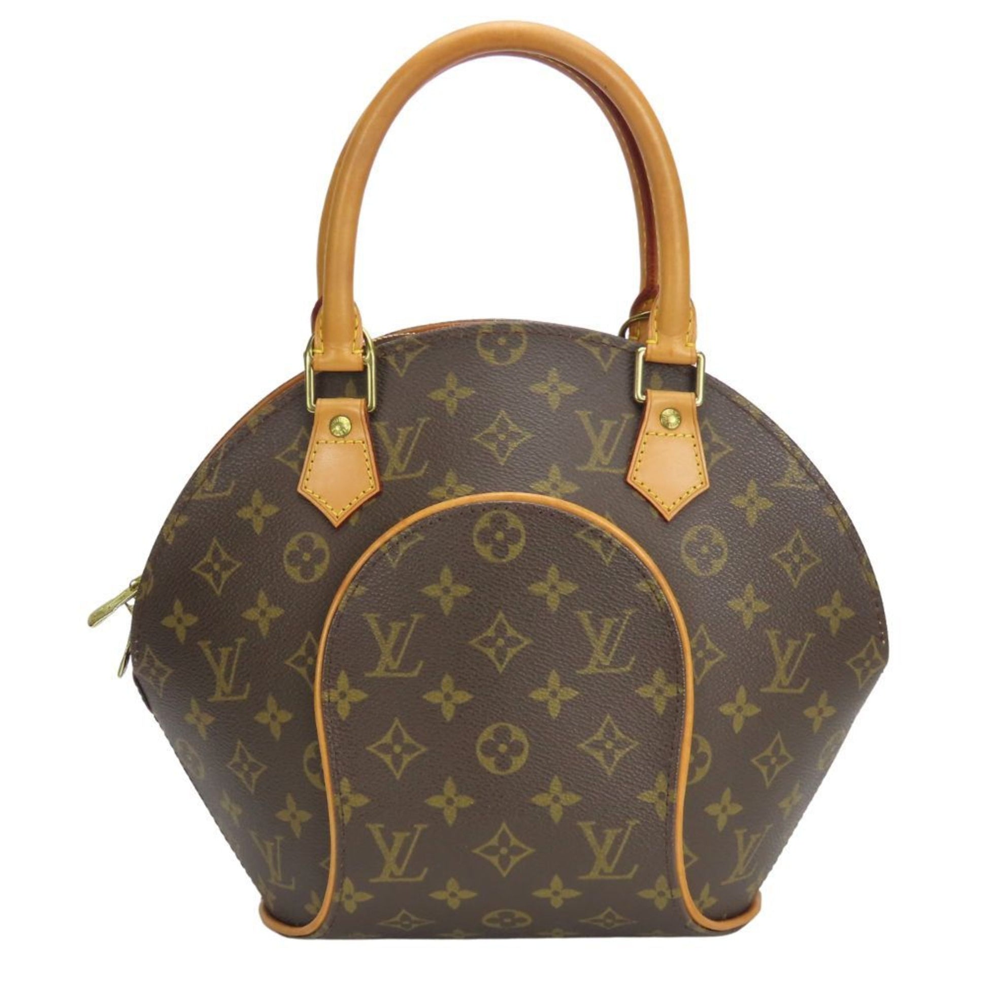 Louis Vuitton Ellipse PM, Brown, Canvas, handbag