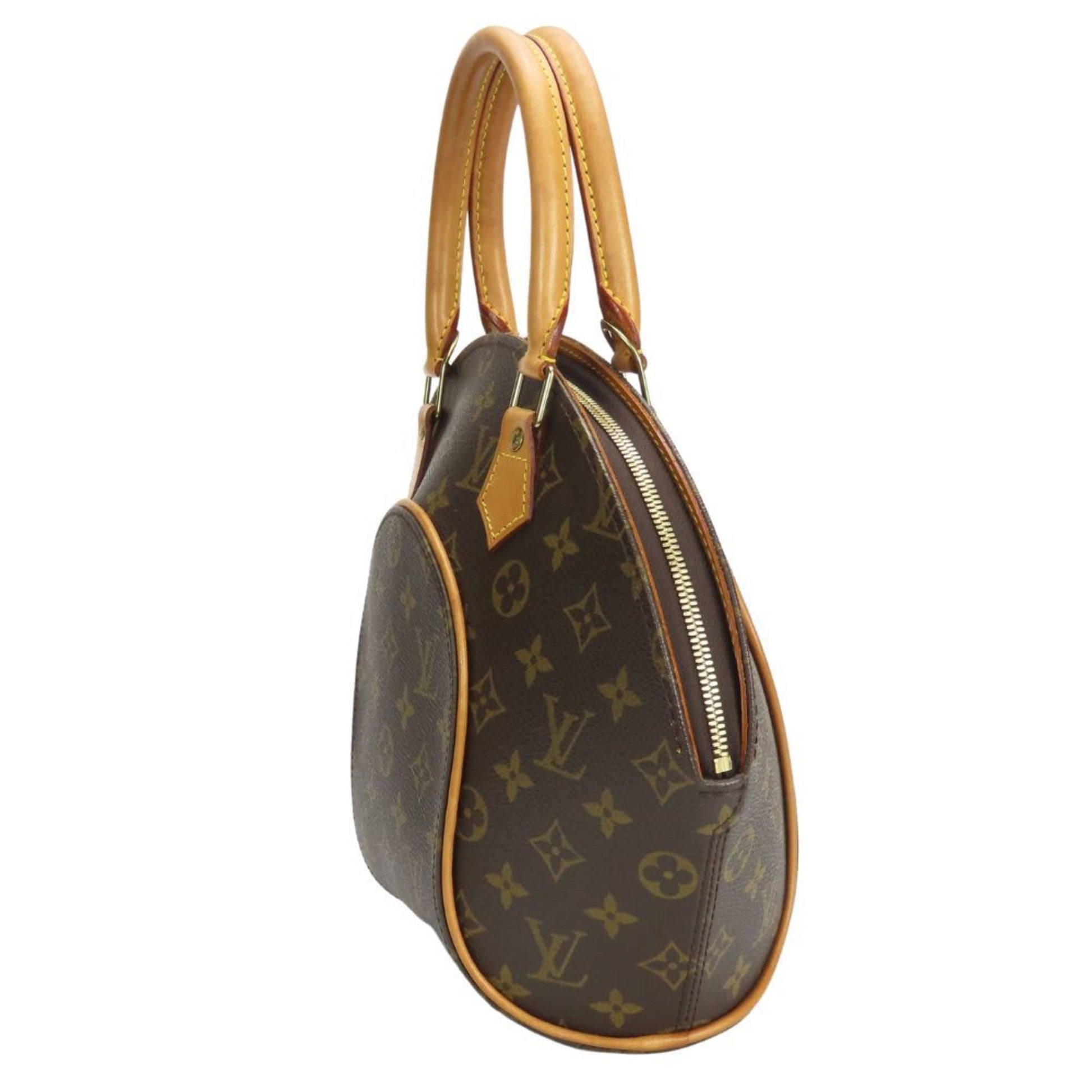 Louis Vuitton Ellipse PM, Brown, Canvas, handbag