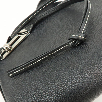 Loewe Missy Leather, Black, Leather, Handbag