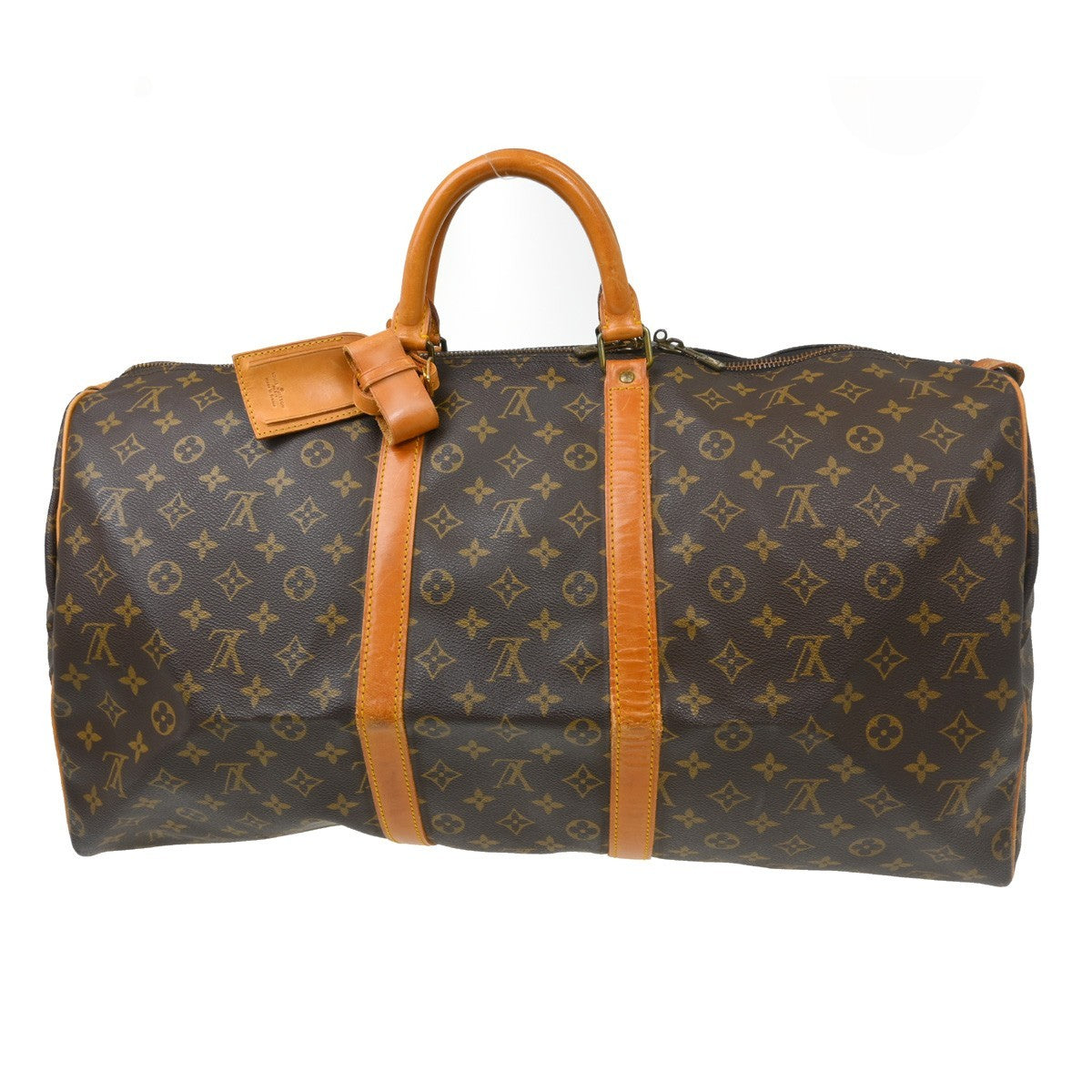 Louis Vuitton Keepall Monogram Canvas, Brown, Canvas, Travel Bag