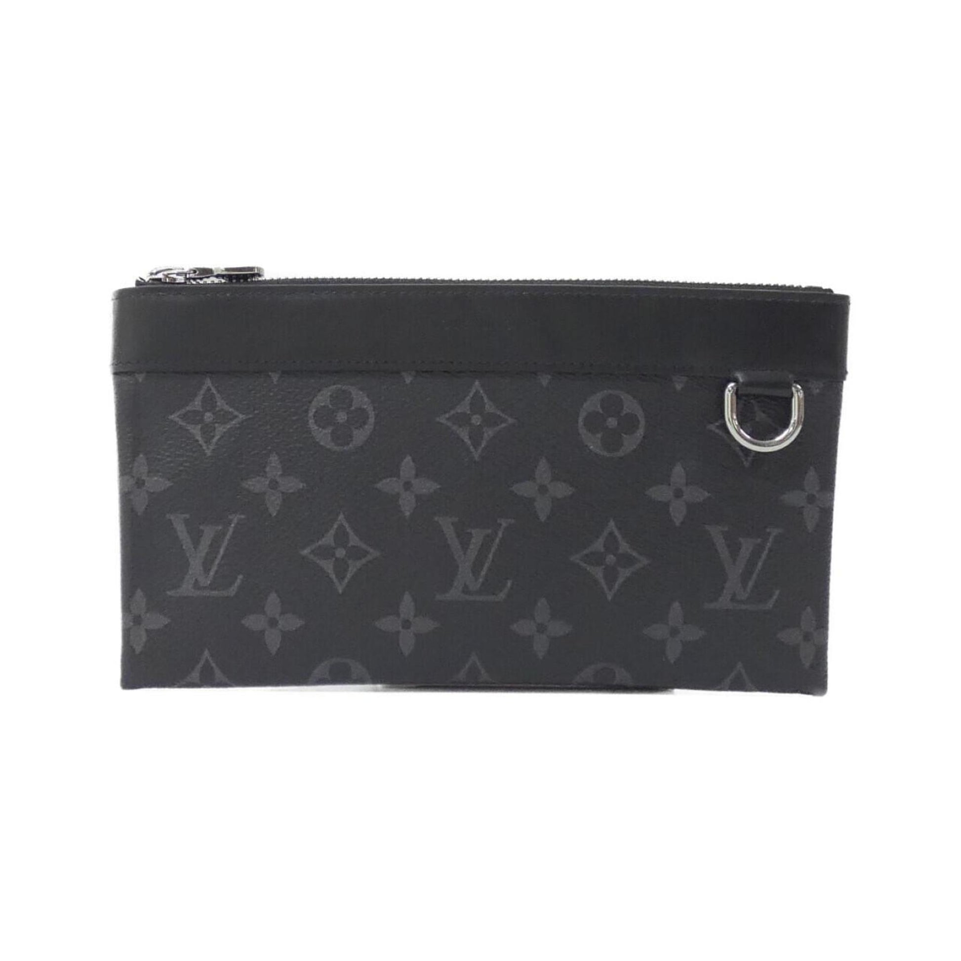 Louis Vuitton Discovery, Black, Canvas, clutch