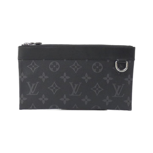 Louis Vuitton Discovery, Black, Canvas, clutch