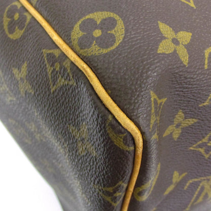 Louis Vuitton Keepall 55, Brown, Canvas, travel