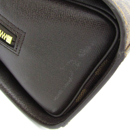 Louis Vuitton Triana, Brown, Canvas, handbag