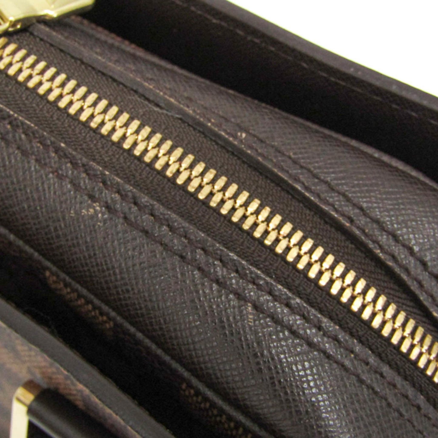 Louis Vuitton Triana, Brown, Canvas, handbag