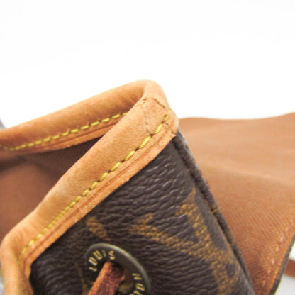 Louis Vuitton Montsouris MM, Brown, Canvas, backpack
