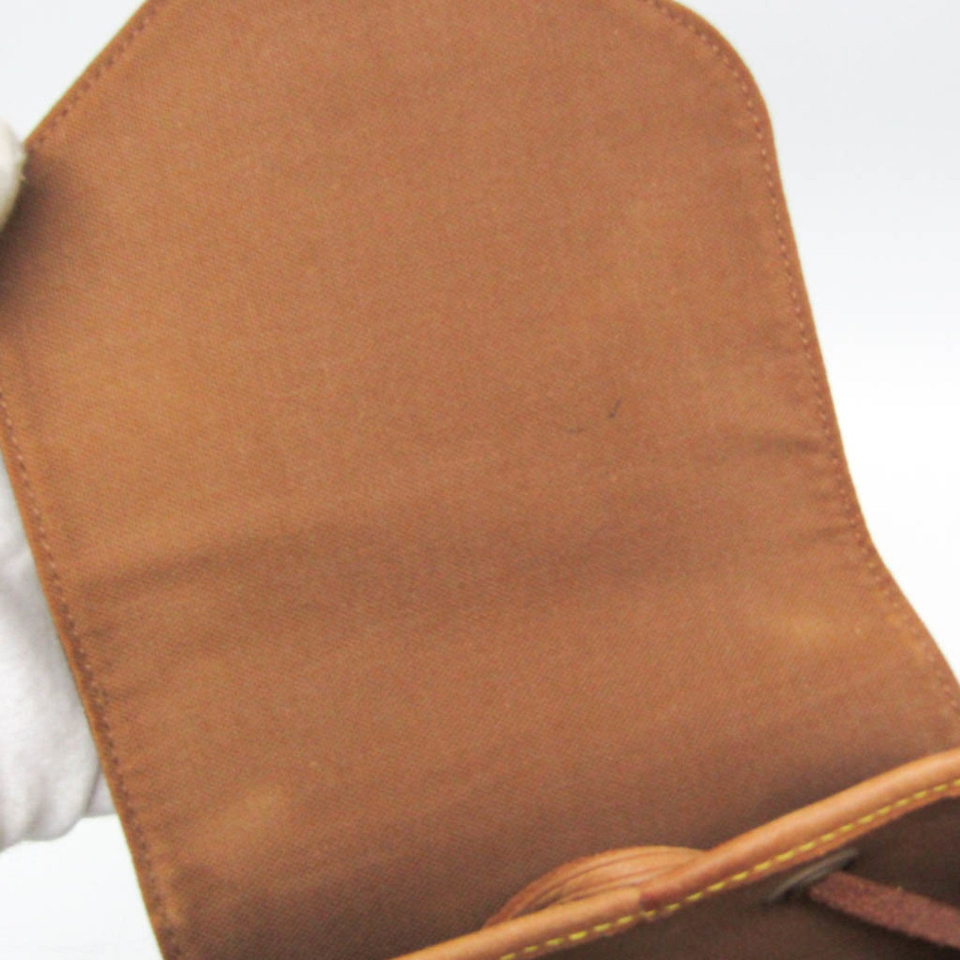 Louis Vuitton Montsouris MM, Brown, Canvas, backpack