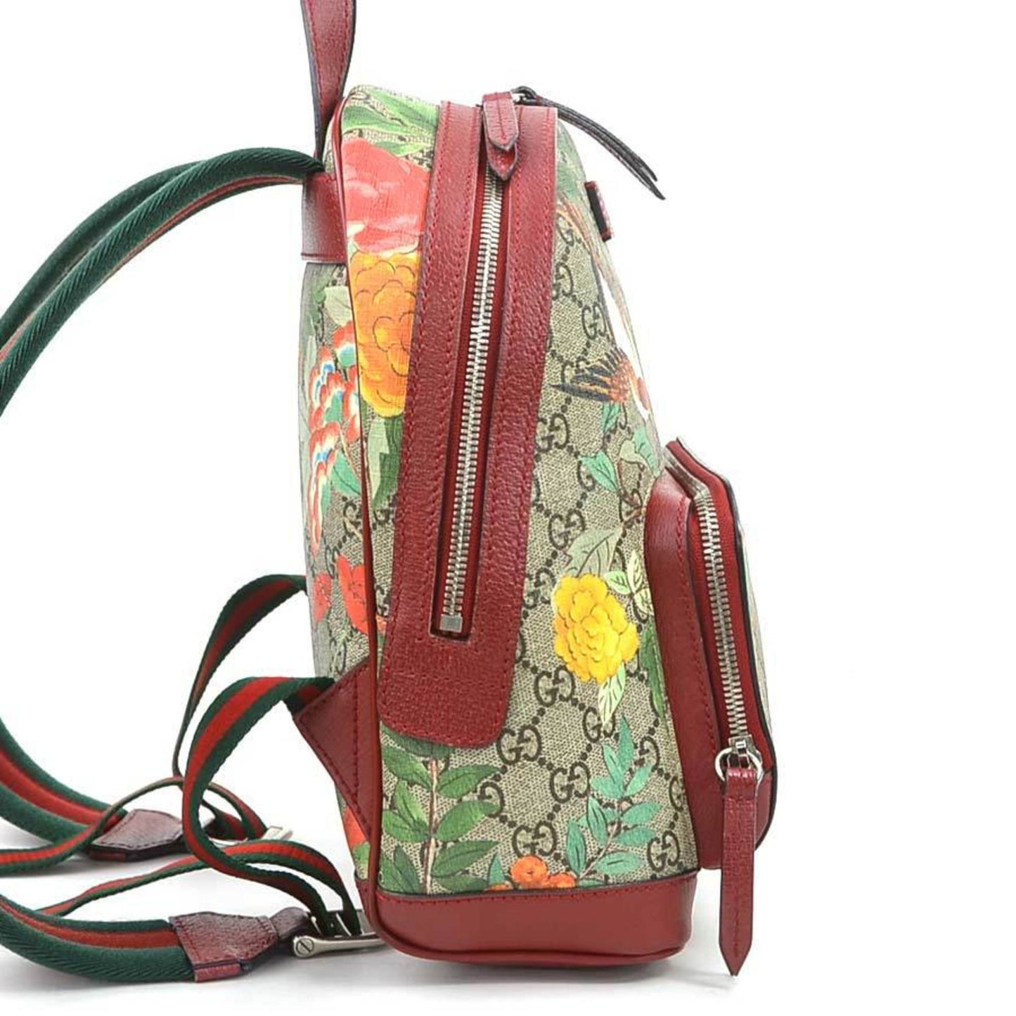 Gucci GG Supreme, Beige, Canvas, backpack