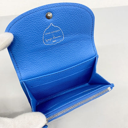 Louis Vuitton Rosalie, Blue, Leather, wallet