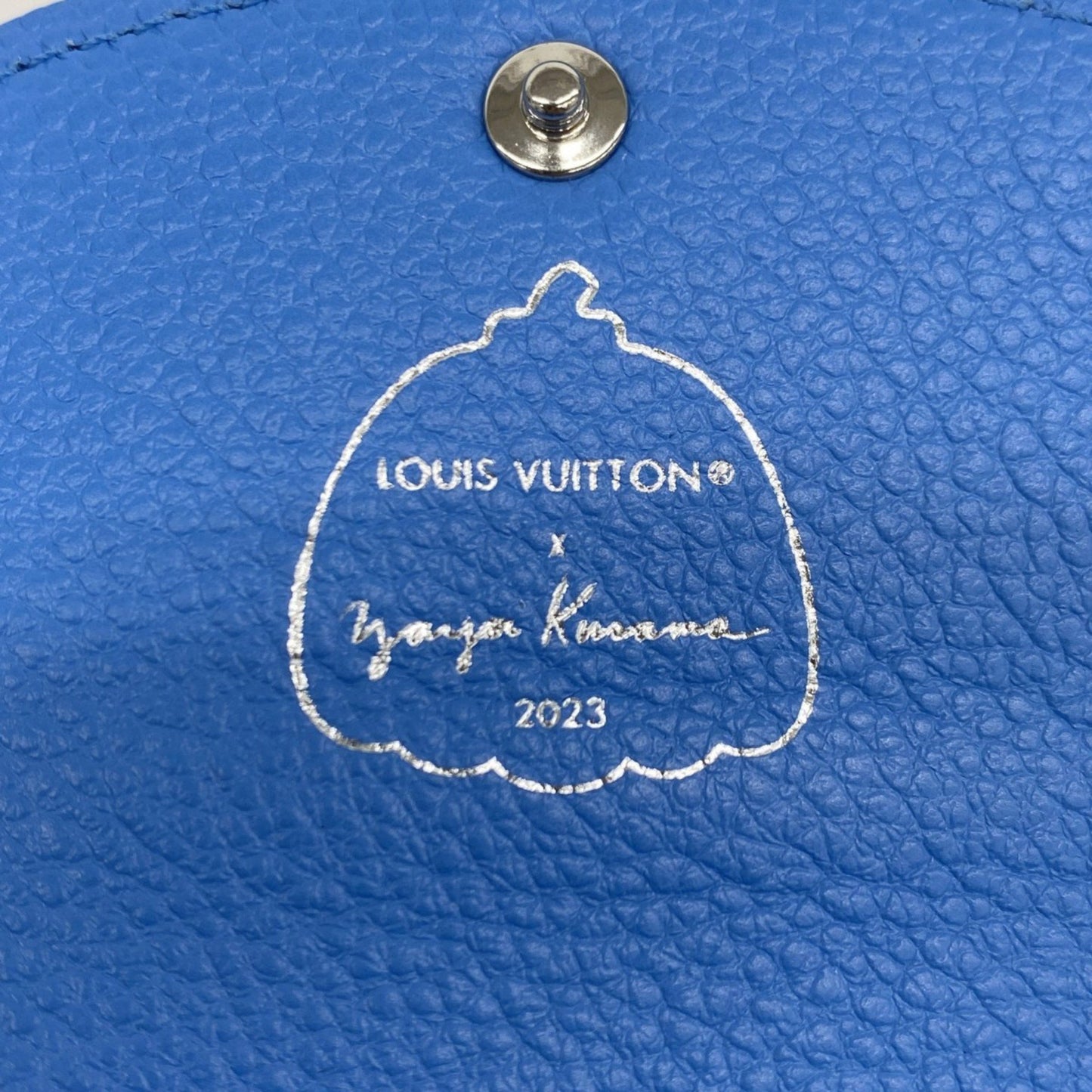 Louis Vuitton Rosalie, Blue, Leather, wallet